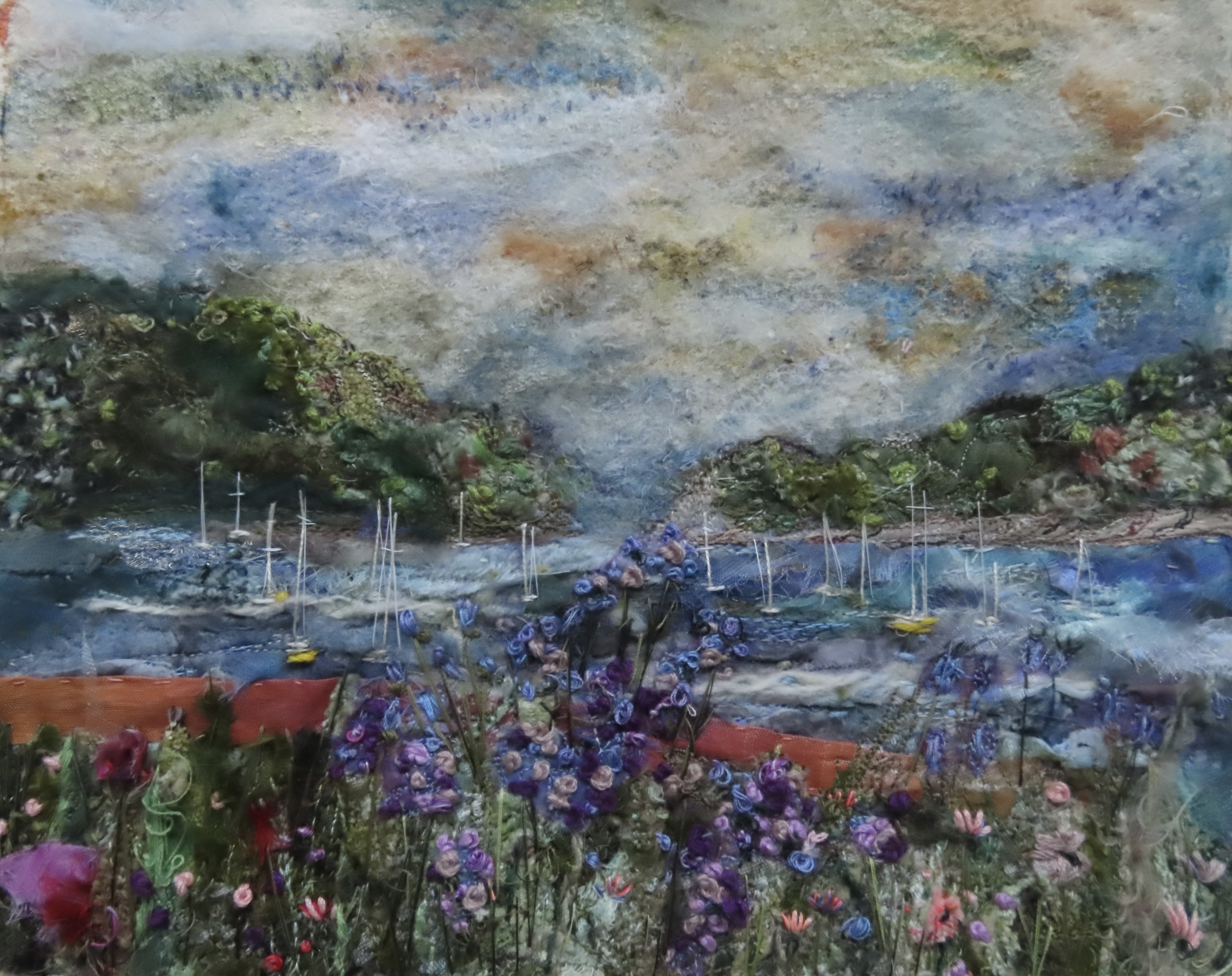 Tide's in at Watermouth Bay 2024 £385 &p+p Giclee prints available £45+ p&p